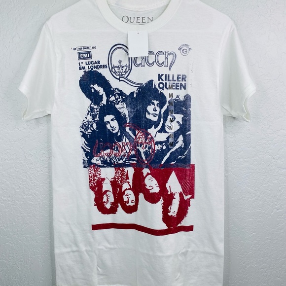 NWT Queen -  Killer Queen Graphic Band T-Shirt Unisex Medium - Picture 5 of 7